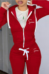 Seven Hundred Club Women’s Jogger Set with Hoodie